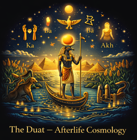 The Duat Afterlife Cosmology